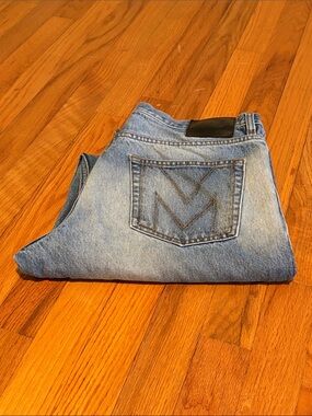 Marc Jacobs Light Blue The Jean Denim Jeans - Relaxed Straight Fit